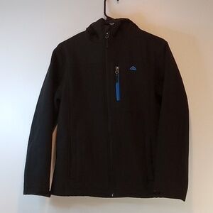 SNOZU Performance Full Zip Hooded Jacket Ski Coat Youth Sz L 14-16 EUC NICE!